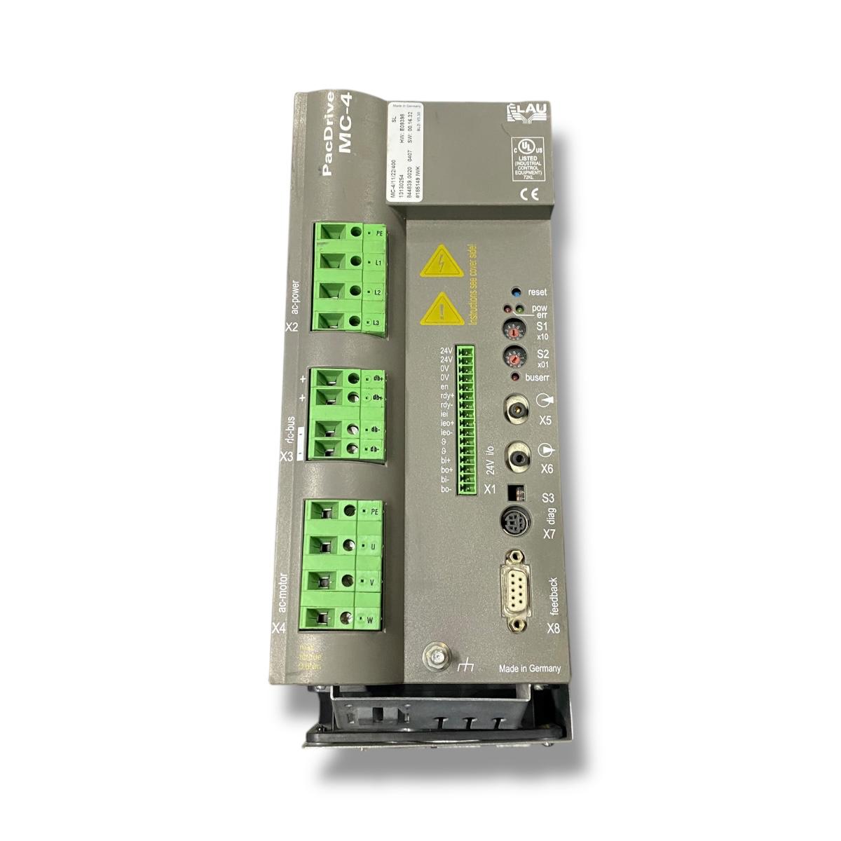 Schneider ELAU MC-4/11/22/400 servo drive VENTILADOR DAÑADO