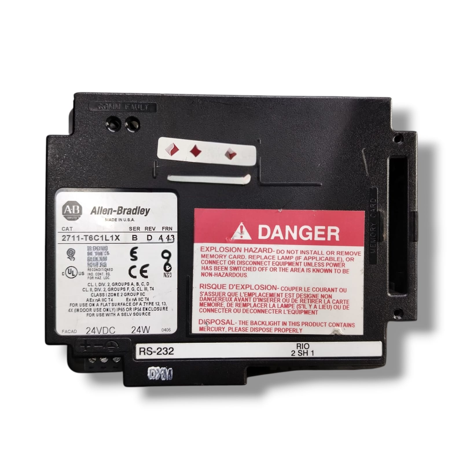 ALLEN BRADLEY 2711-T6C1L1X