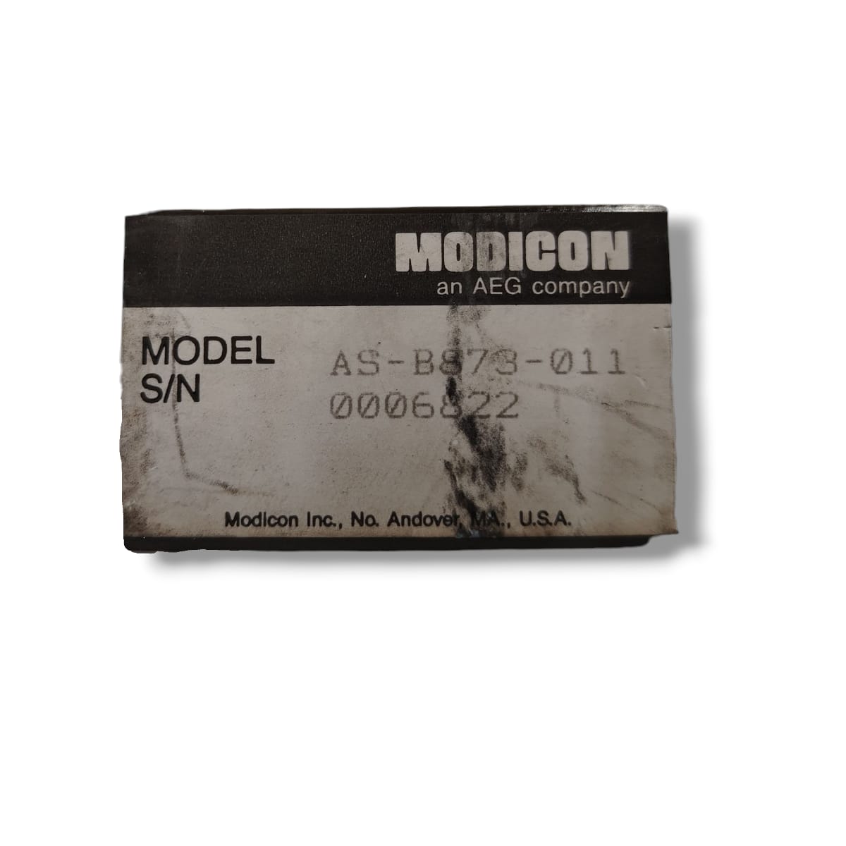 MODICON AS-B873-011 MÓDULO DE ENTRADA ANÁLOGICA