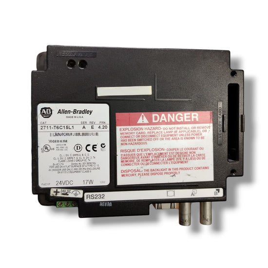 ALLEN BRADLEY 2711-t6c15l1 SER A