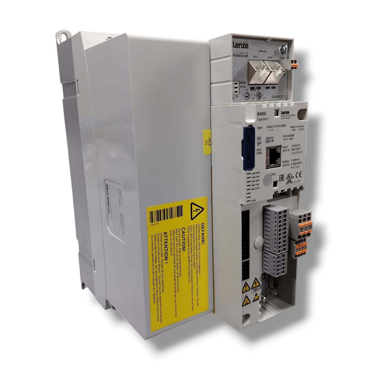 LENZE E84AVTCE4024SB0 VARIADOR/INVERSOR DE FRECUENCIA