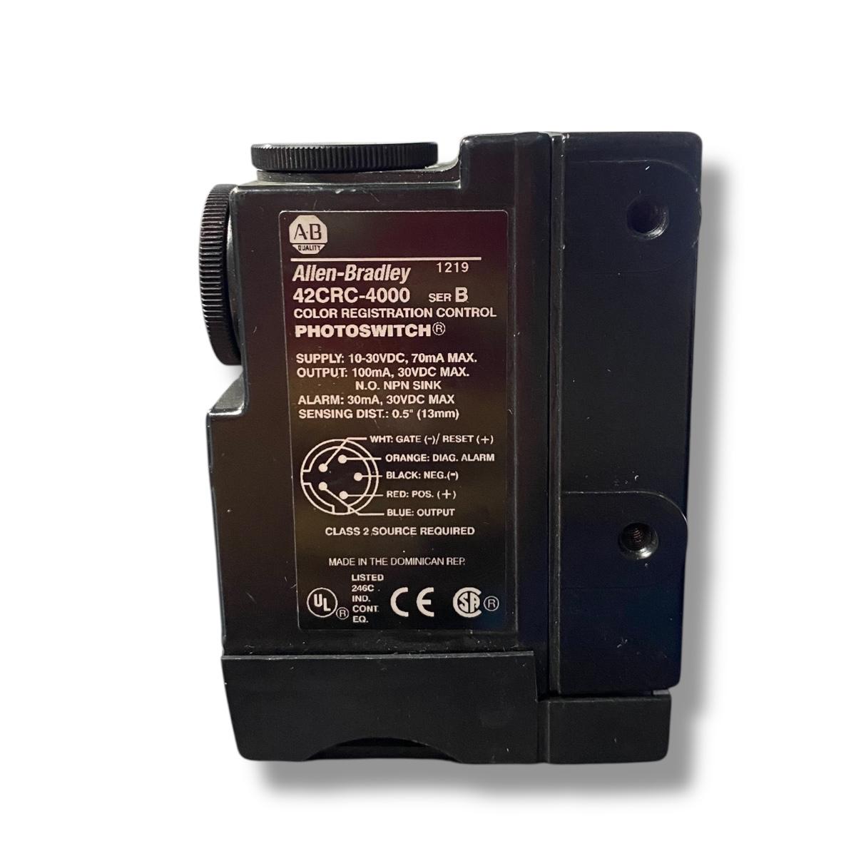 Allen Bradley 42crc-4000  PhotoSwitch de registro