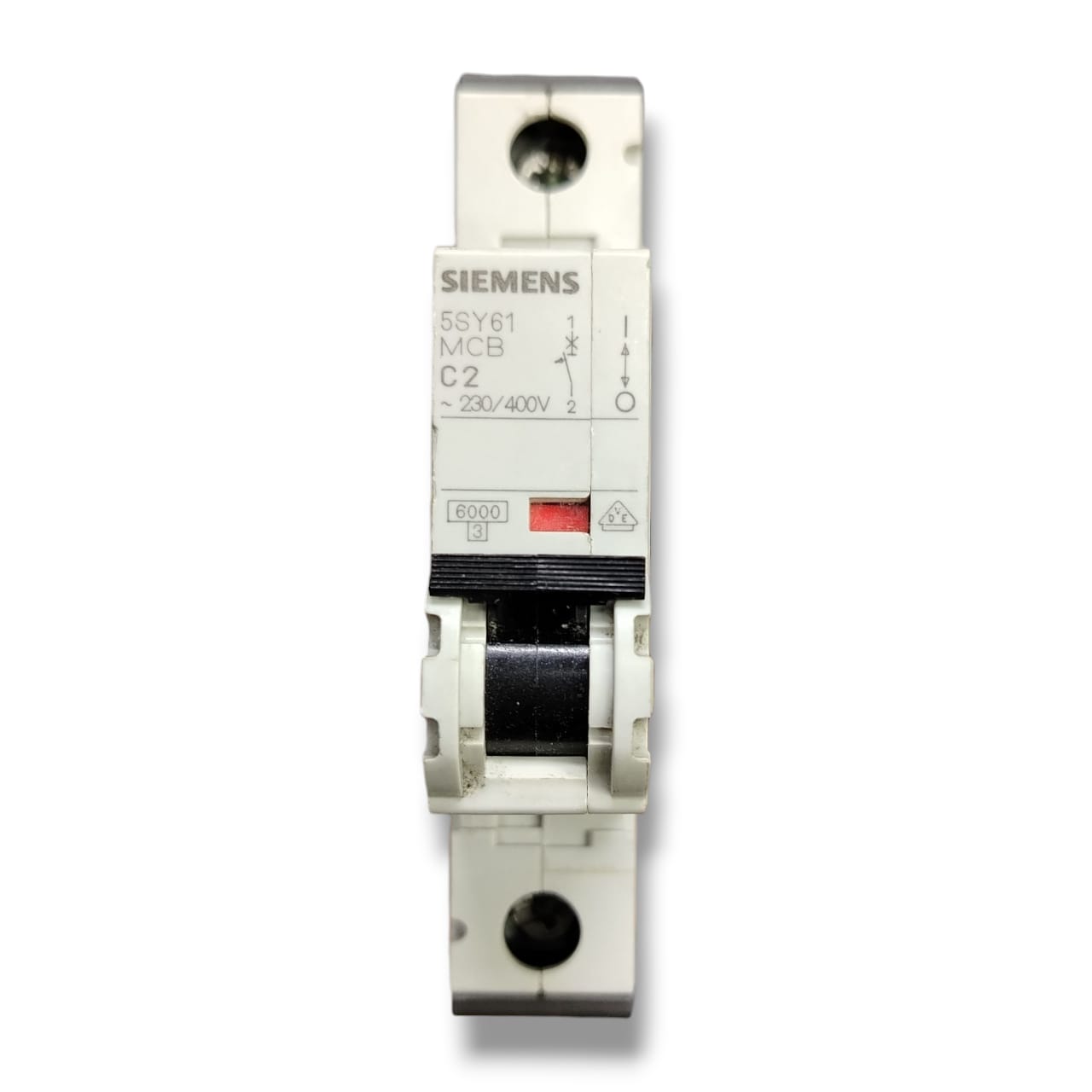 SIEMENS 5SY6102-7 MCB C2 INTERRUPTOR AUTOMATICO CON DETALLE
