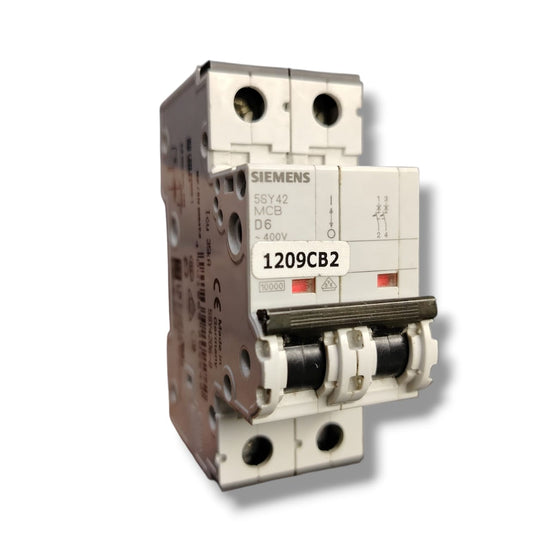 SIEMENS 5SY4206-8 MCB D6 INTERRUPTOR