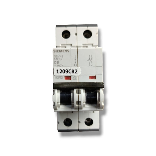 SIEMENS 5SY4206-8 MCB D6 INTERRUPTOR