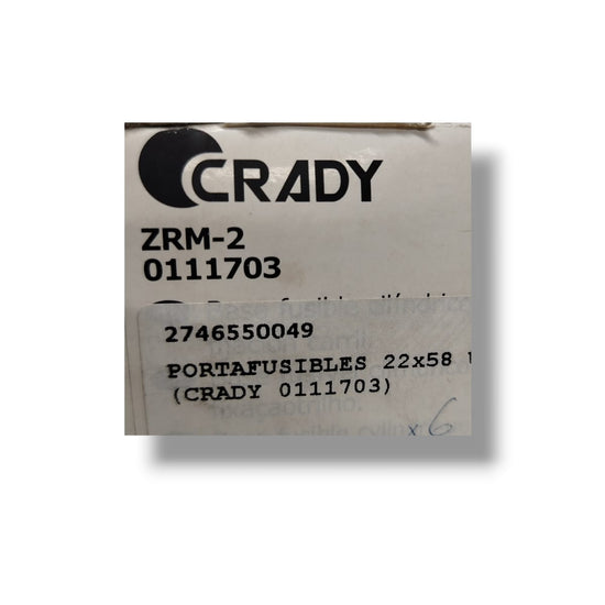 CRADY ZRM-2 0111703 BASE PORTAFUSIBLES