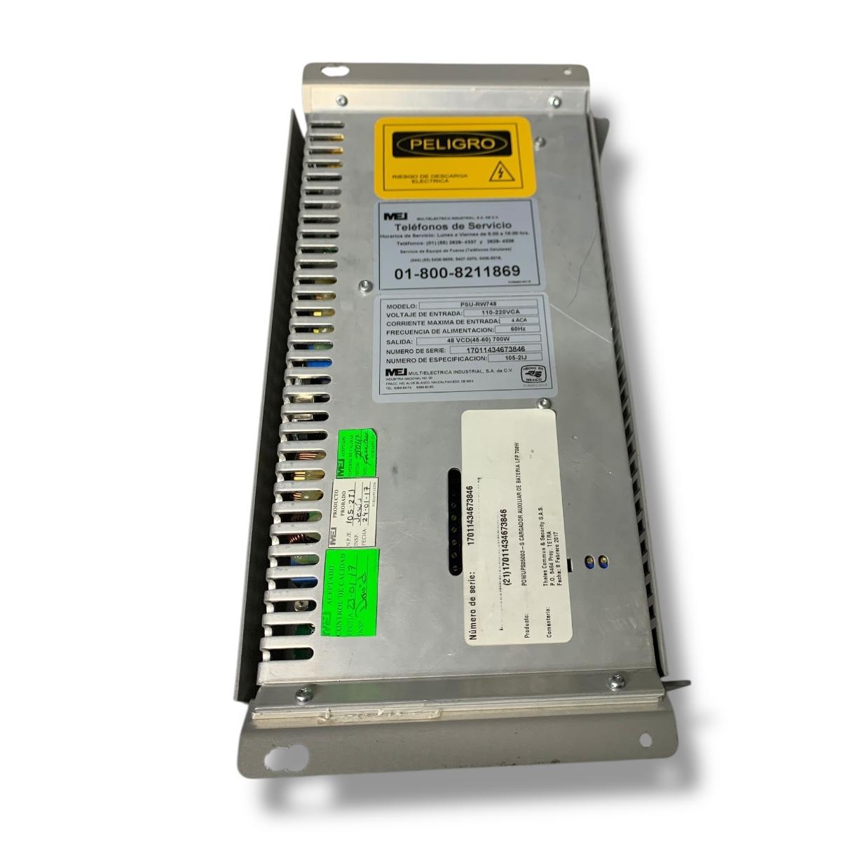 ENATEL RW748U rectificador de corriente continua