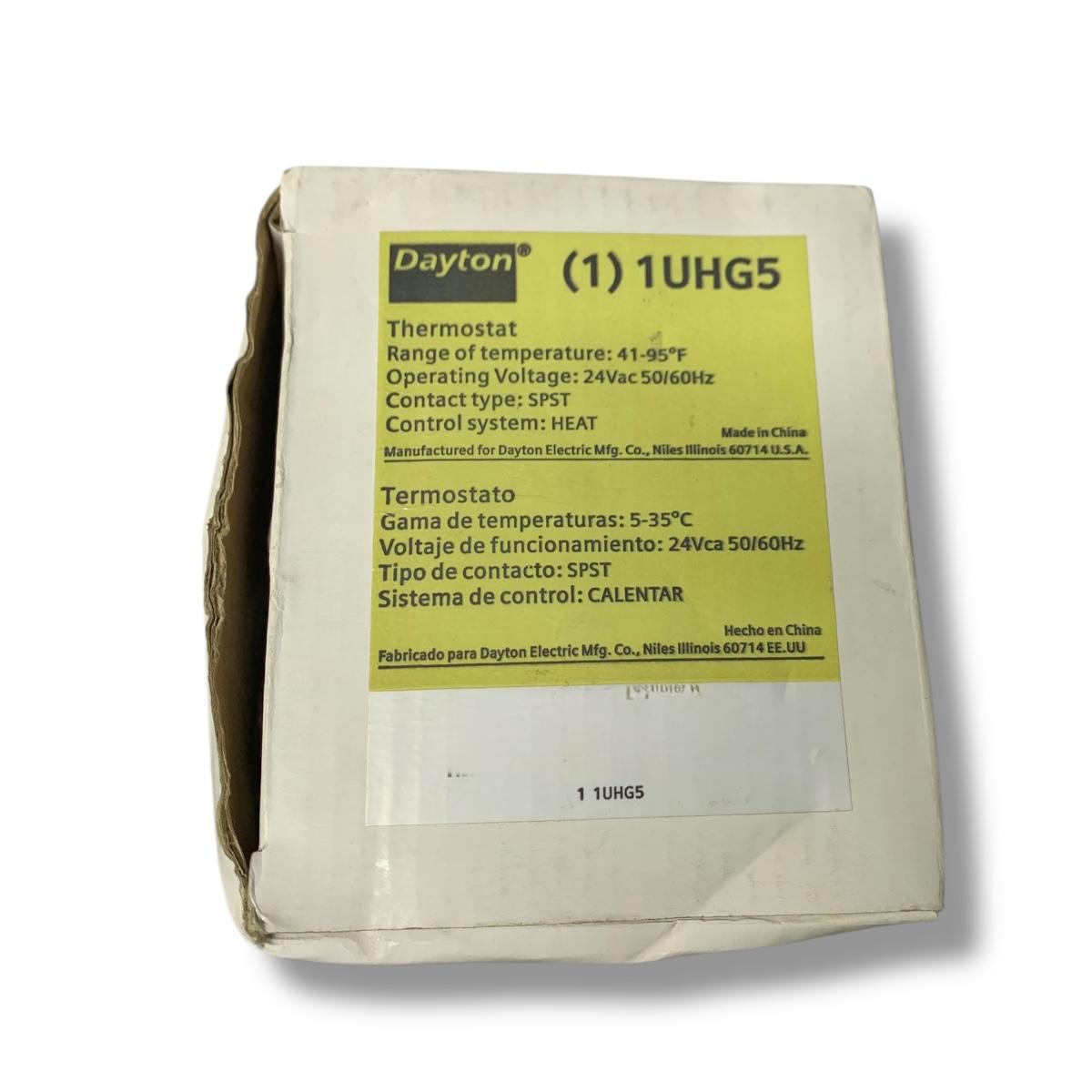 DAYTON 1UHG5 termostato programable