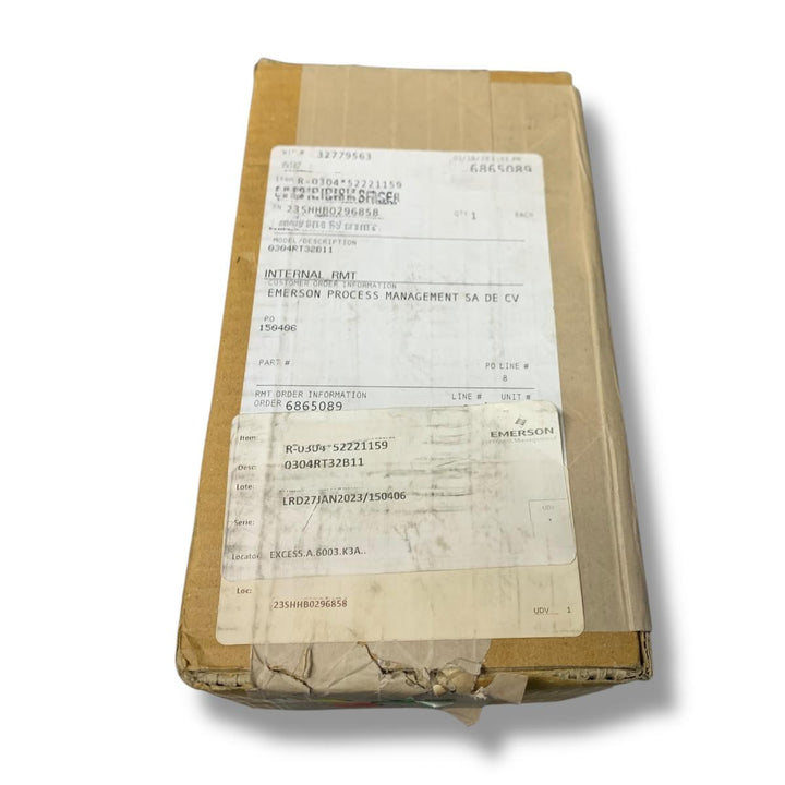 Emerson 0304rt32b11 manifold de 3 válvulas