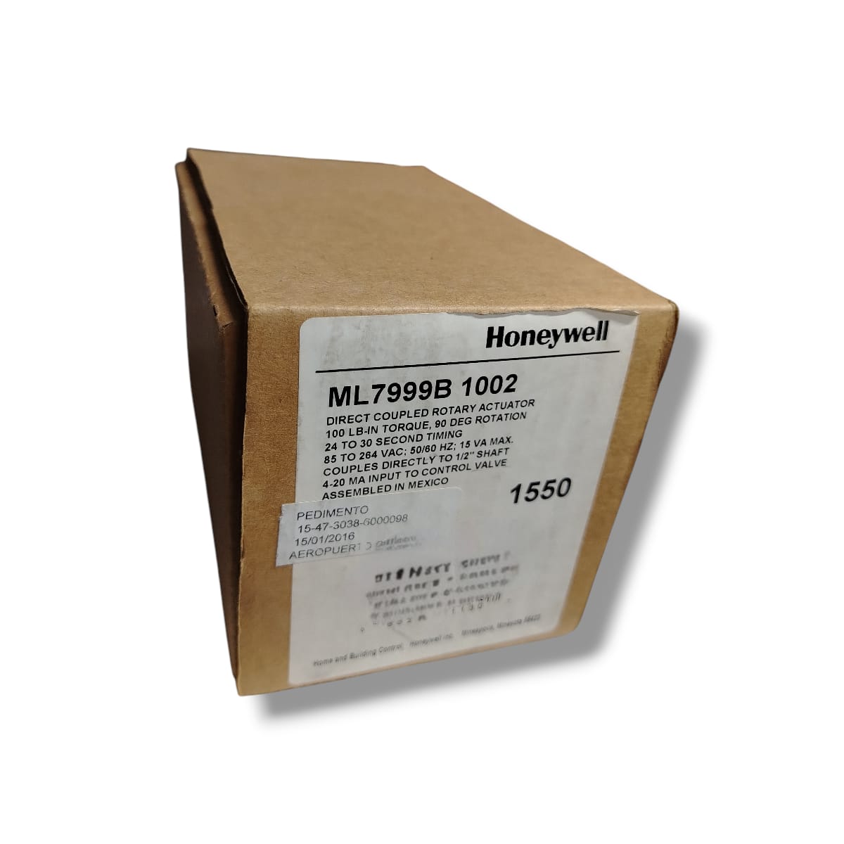 HONEYWELL ML7999B1002 ACTUADOR UNIVERSAL