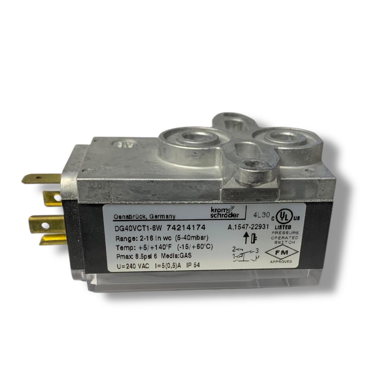 KROM SCHRODER DG40VCT1-6W interruptor de presión