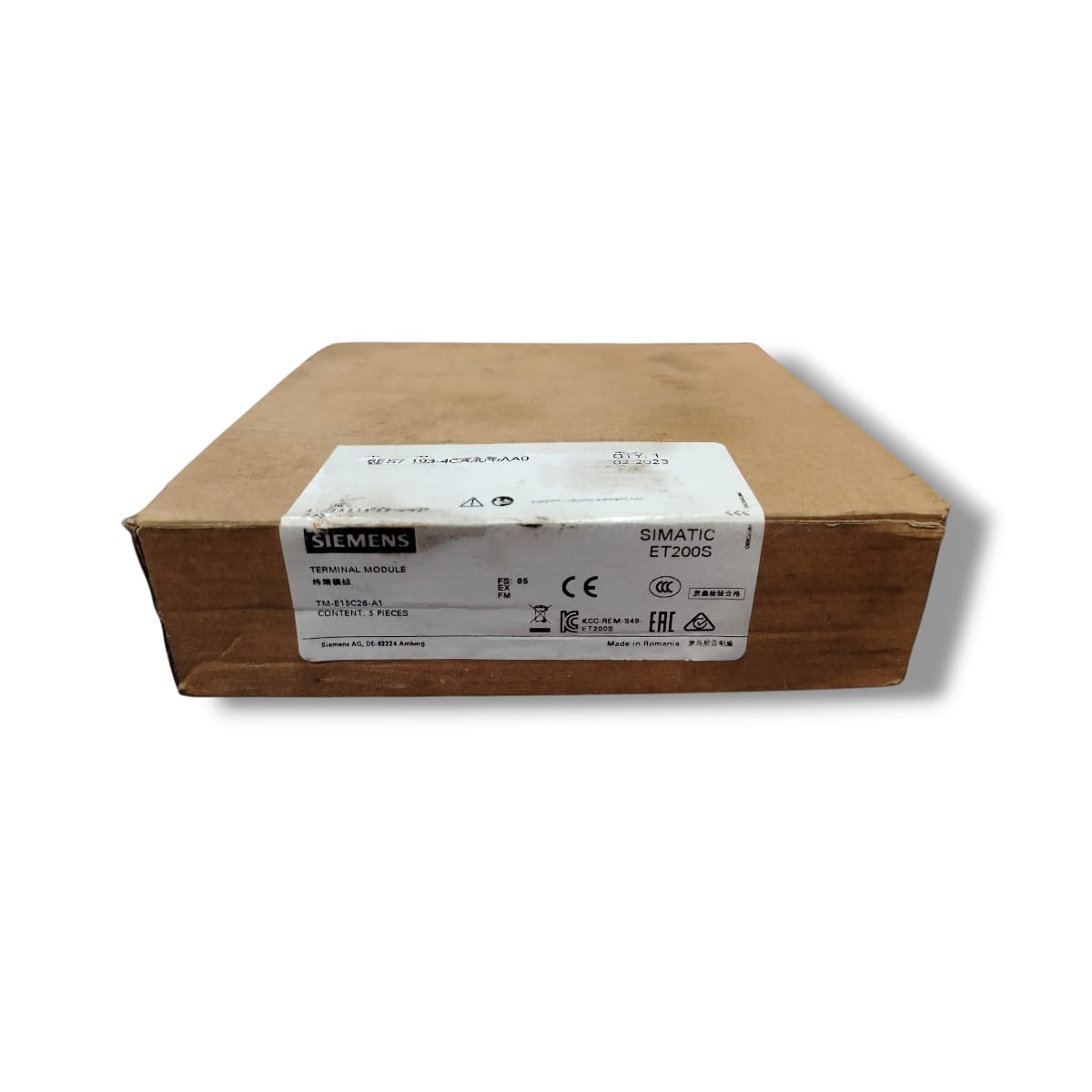 SIEMENS 6ES7 193-4CA50-0AA0 MÓDULO TERMINAL PAQ. 5PZ