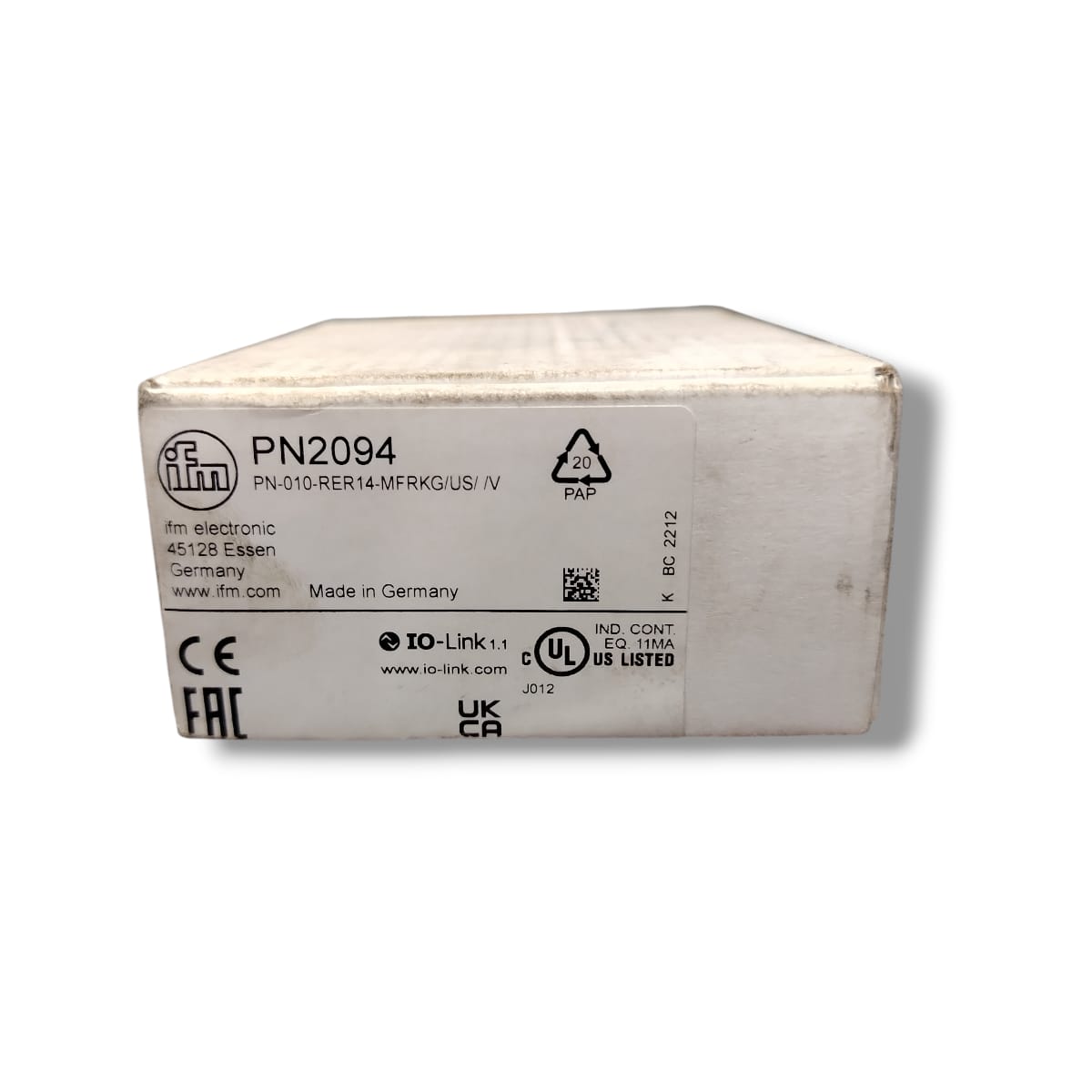 IFM PN2094 SENSOR DE PRESIÓN