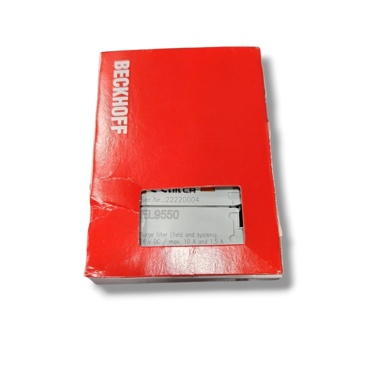 BECKHOFF EL9550 SYSTEM TERMINAL MODULE