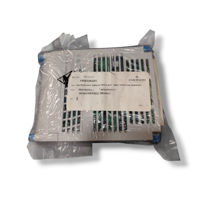 EMERSON 5X00106G01 MÓDULO DE ENTRADA ANALÓGICA CON SOPORTE HART