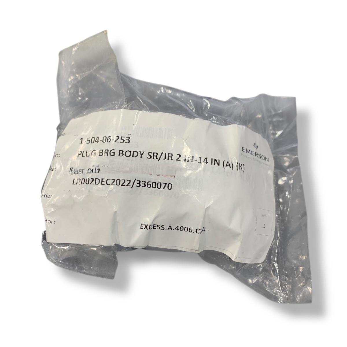 Emerson 1-504-06-253 plug bearing body