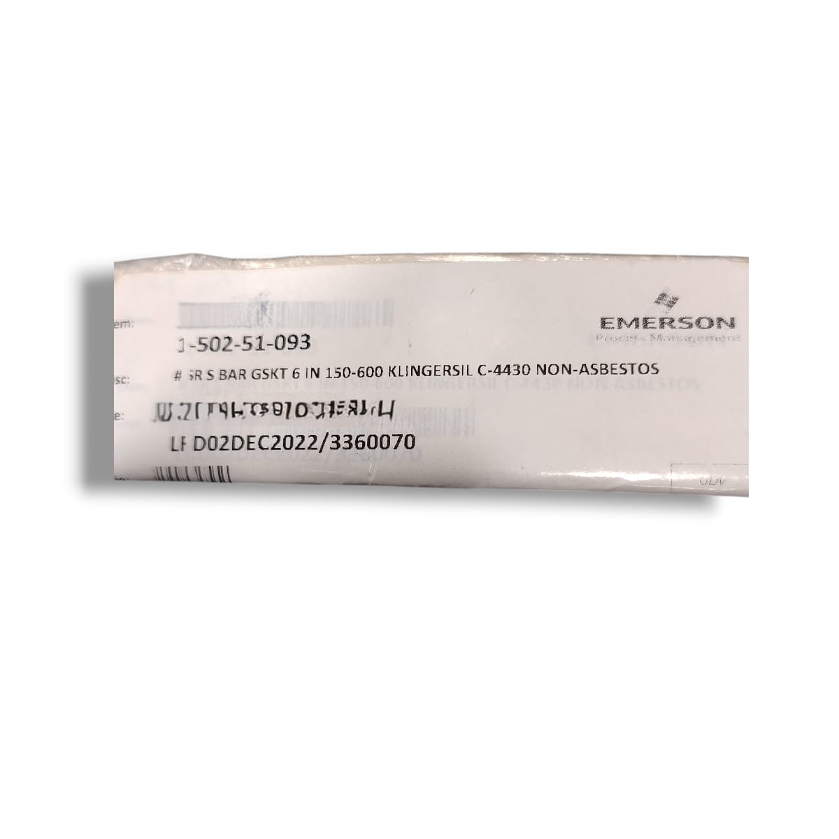 EMERSON 1-502-51-093 GASKET