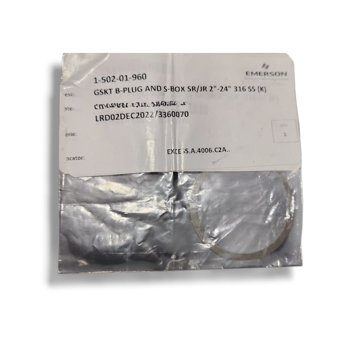 EMERSON 1-502-01-960 GASKET