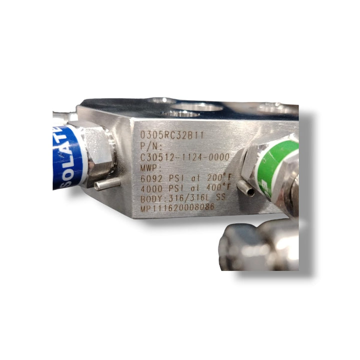 Emerson 0305rc32b11 manifold para transmisores de presión