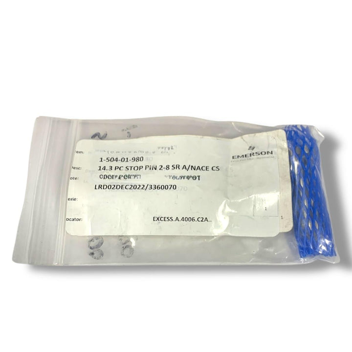 EMERSON 1-504-01-980 refacción mecánica OEM