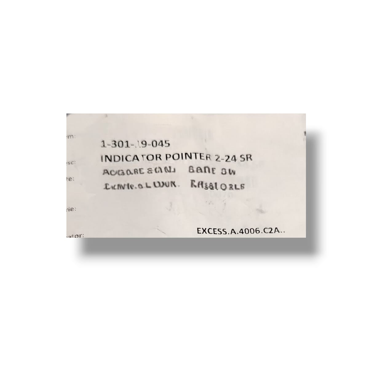 EMERSON 1-301-19-045 PUNTERO INDICADOR
