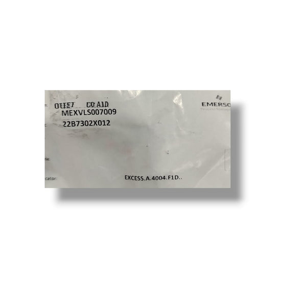 EMERSON MEXVLS007009 STEM AND PLUG ASSEMBLY