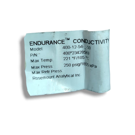 EMERSON 400-12-54-50 SENSOR DE CONDUCTIVIDAD