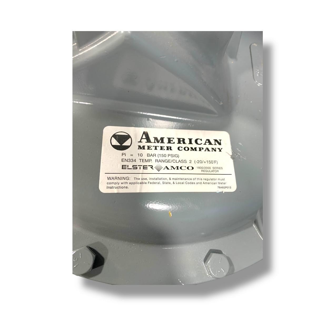 AMERICAN METER COMPANY EN334 Regulador de presión de gas