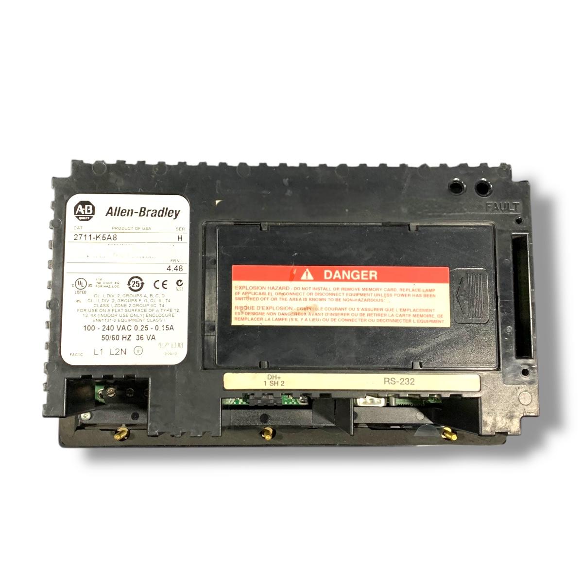ALLEN BRADLEY 2711-K5A8 PanelView