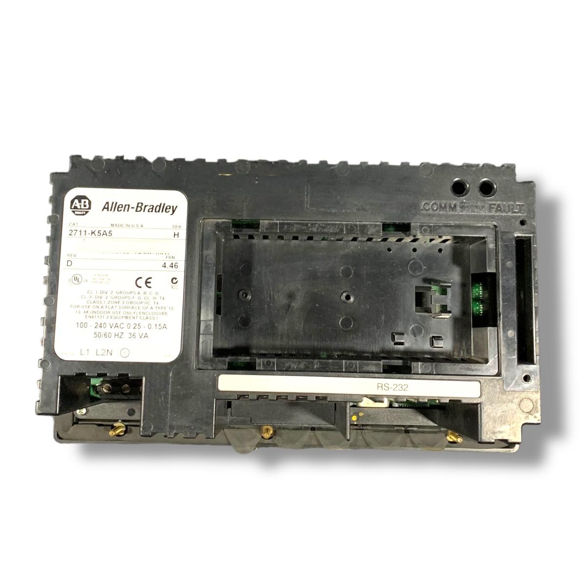 Allen Bradley 2711-k5a5 Panelview