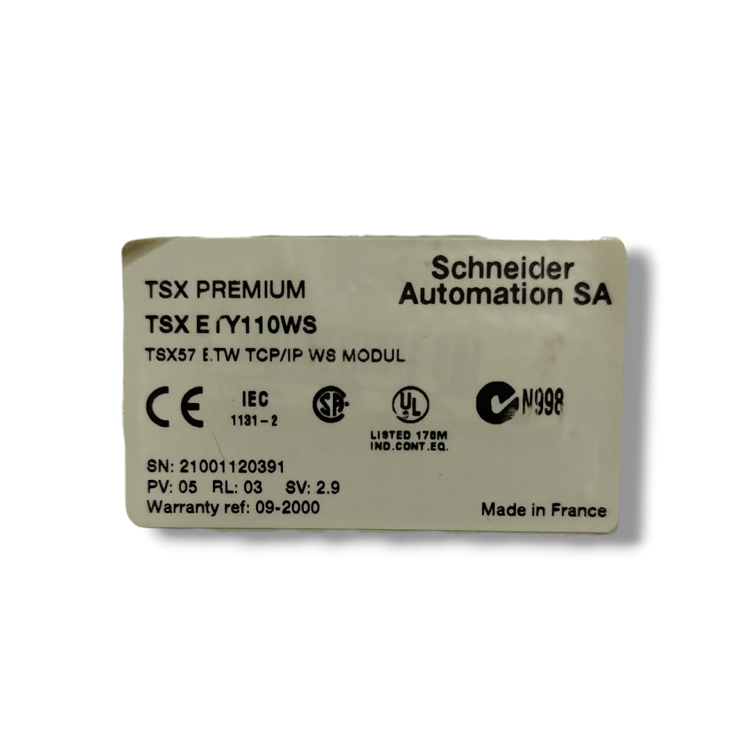 SCHNEIDER ELECTRIC TSX ETY110WS
