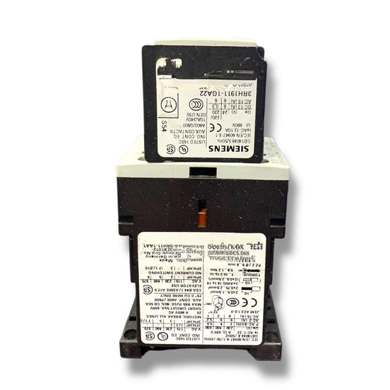 SIEMENS 3rt1016-1bb41+3rh1911-1ga22+3rt1916-1bb00