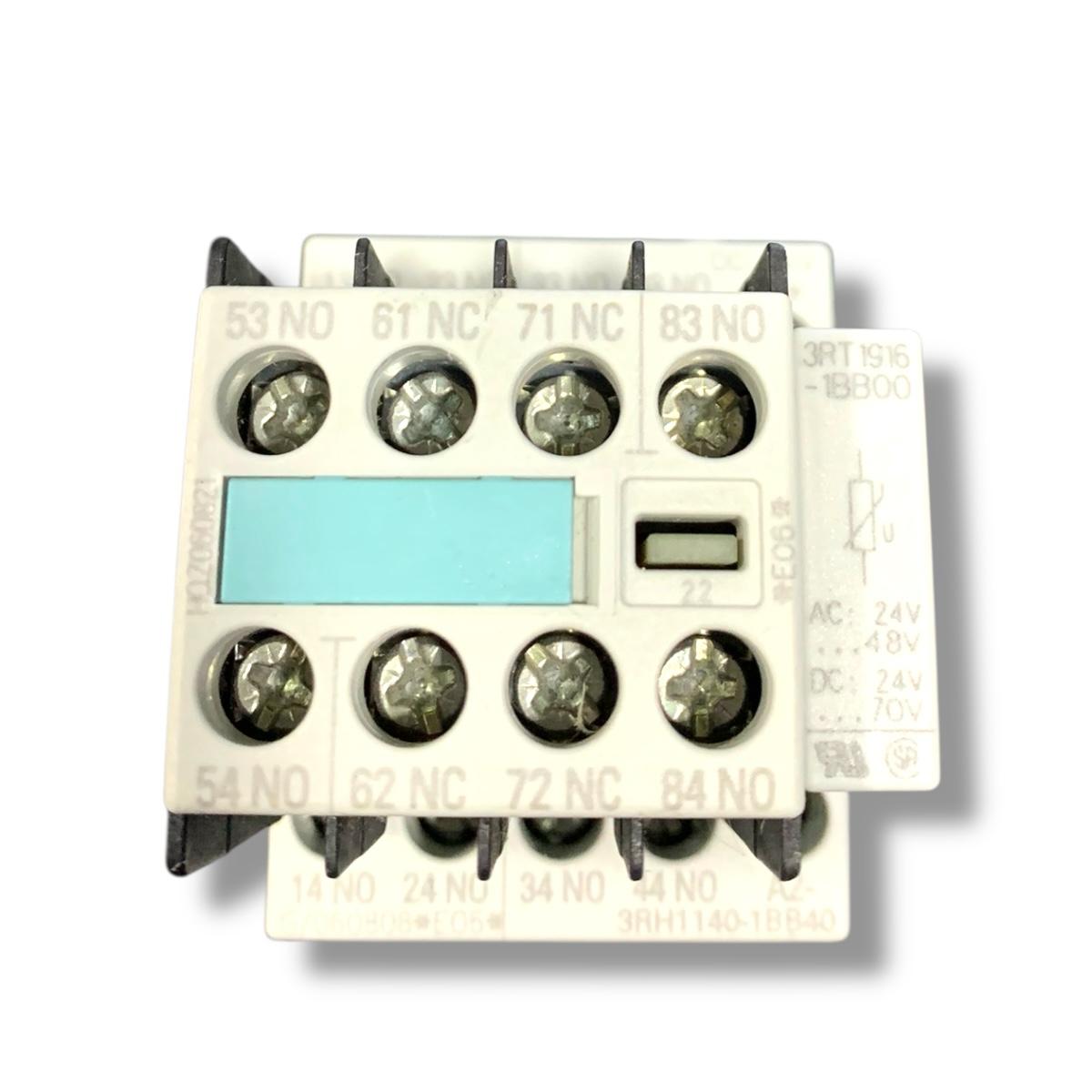 SIEMENS 3RH1140-1BB40+3RH1911-1FA22+3RT1916-1BB00