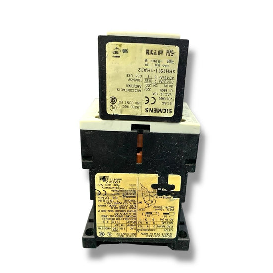 SIEMENS 3rt1016-1bb41+3rh1911-1ha12+3rt1916-1bb00