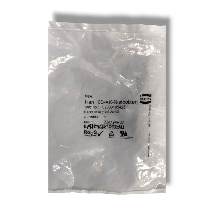 HARTING HAN 10B-AK-NIETBOLZEN