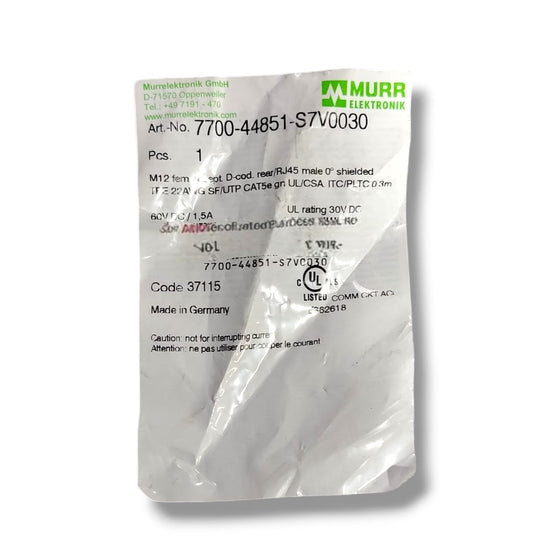 MURR ELEKTRONIK 7700-44851-S7V0030