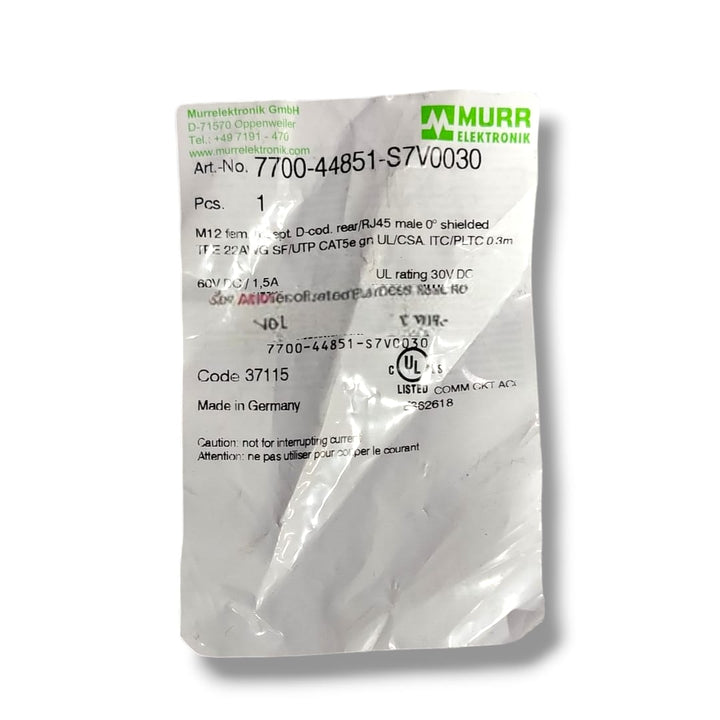 MURR ELEKTRONIK 7700-44851-S7V0030