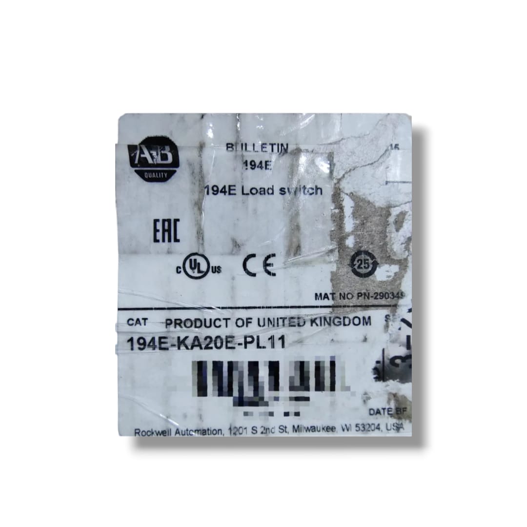 Allen Bradley 194E-KA20E-PL11