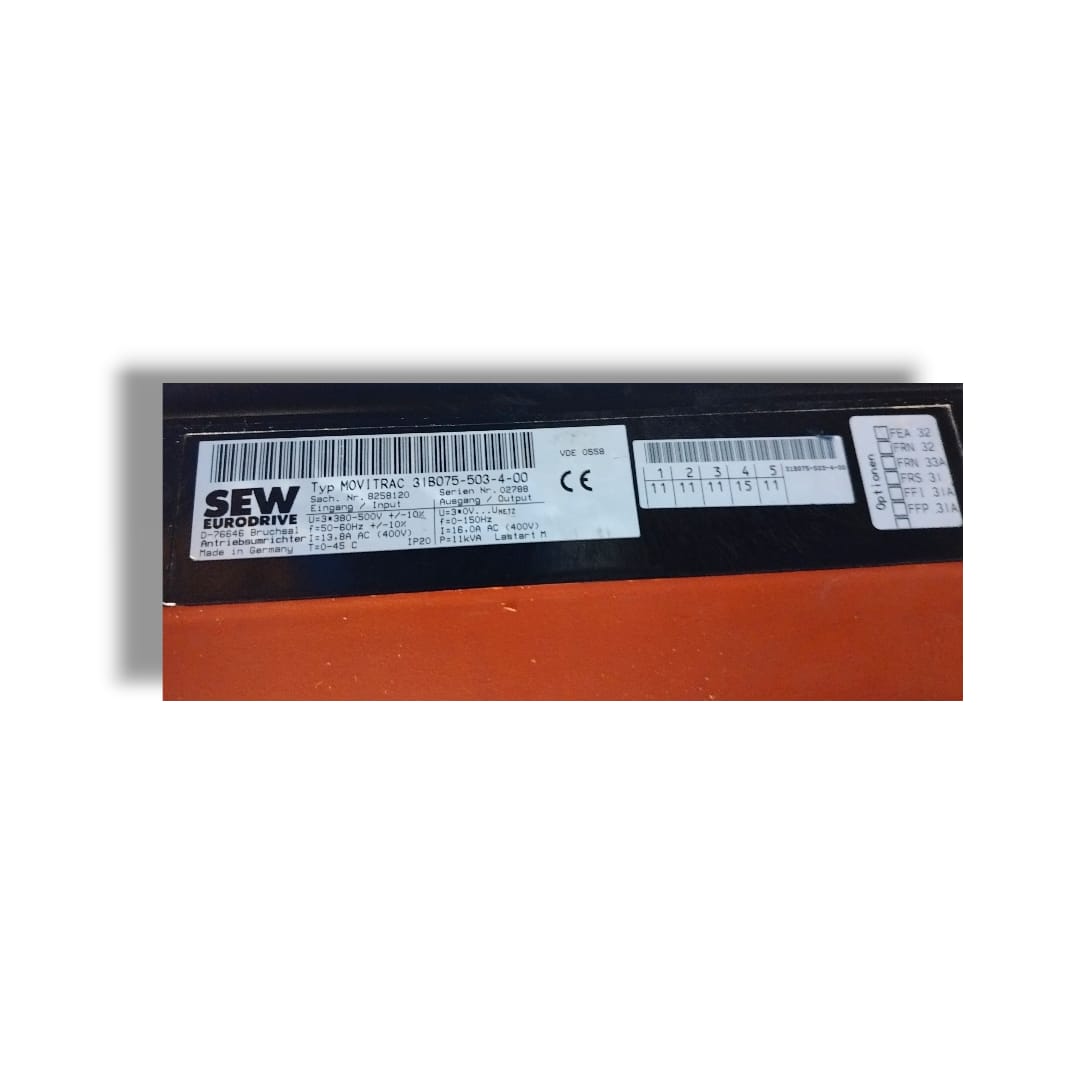SEW EURODRIVE 31B075-503-4-00