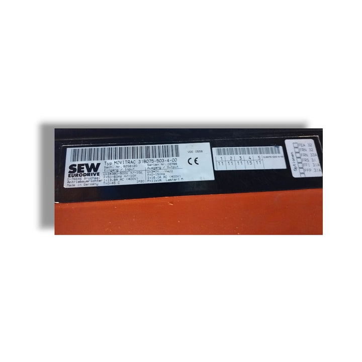 SEW EURODRIVE 31B075-503-4-00