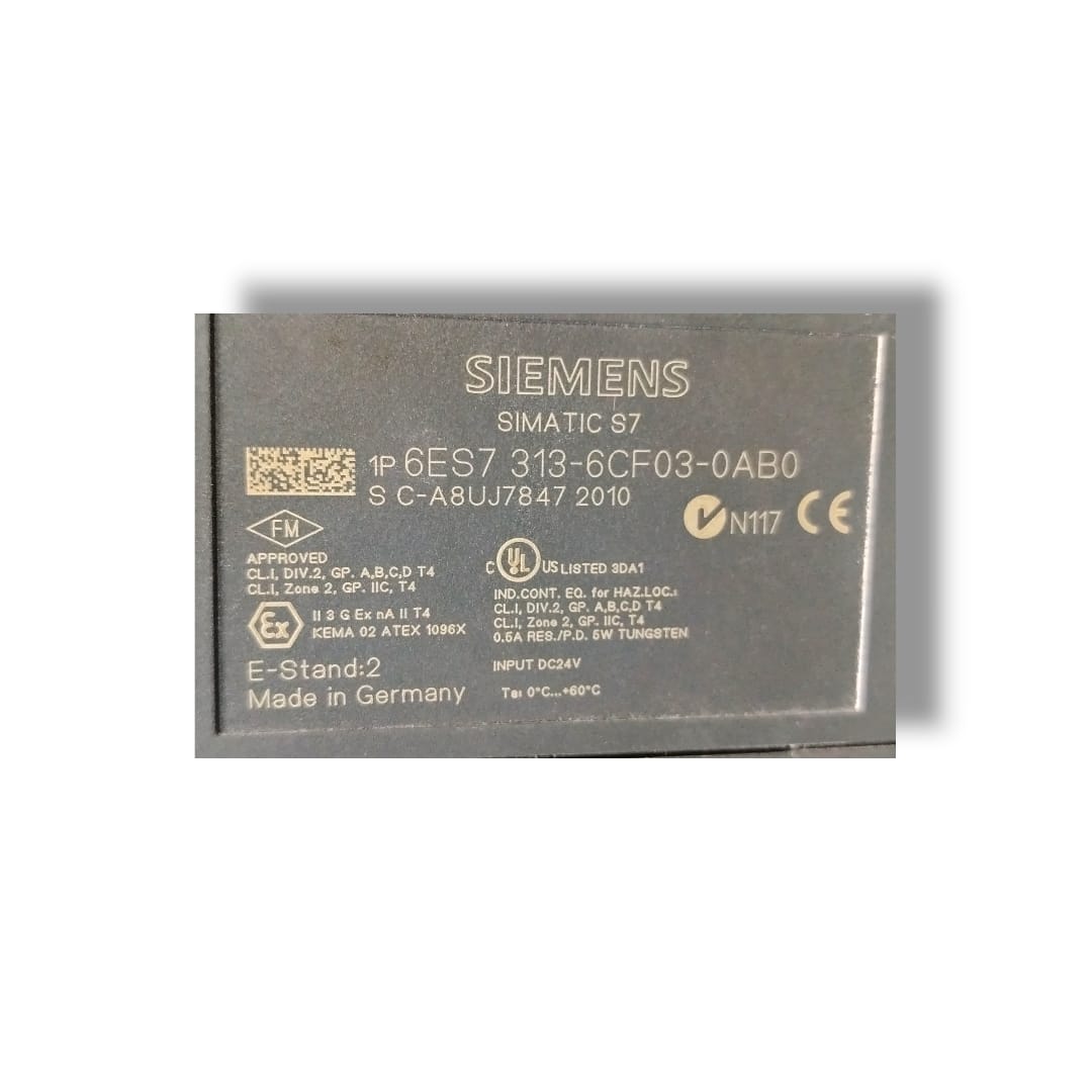 SIEMENS 6ES7 313-6CF03-0AB0