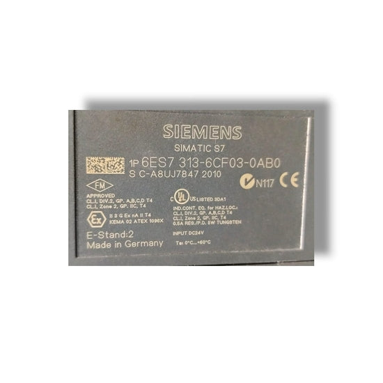 SIEMENS 6ES7 313-6CF03-0AB0