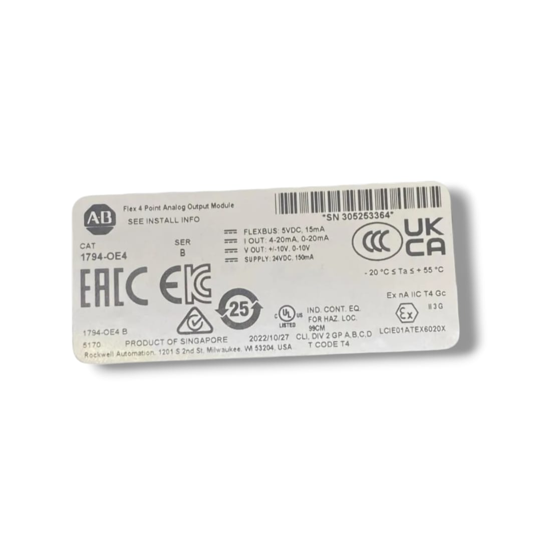 Allen Bradley 1794-oe4