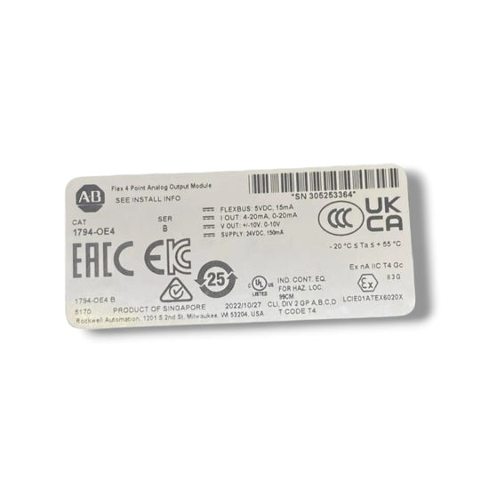 Allen Bradley 1794-oe4