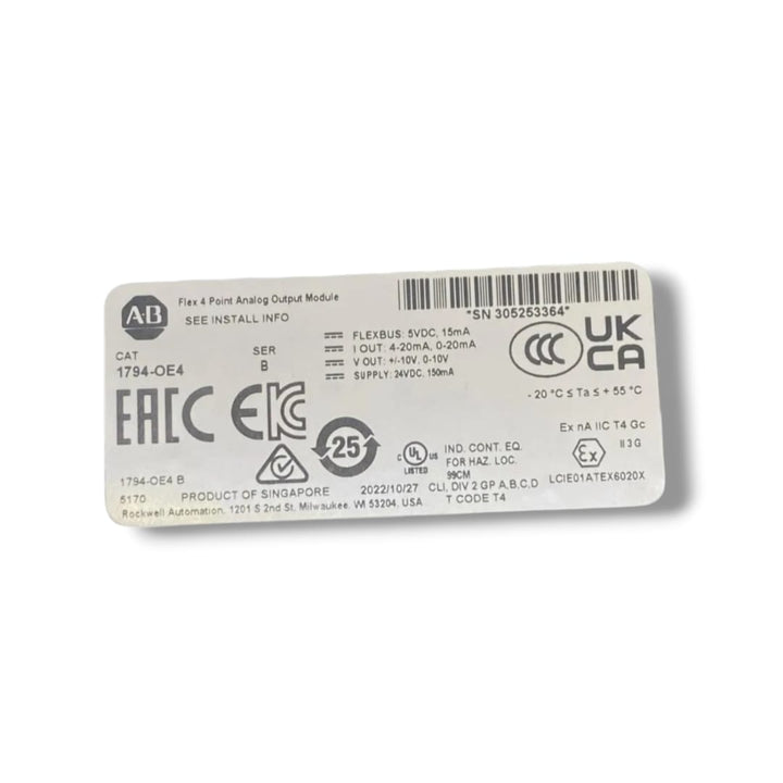 Allen Bradley 1794-oe4