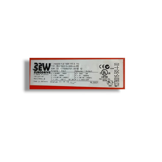 SEW EURODRIVE MC07B0015-5A3-4-00