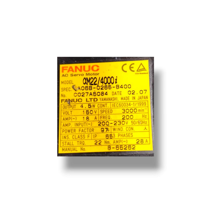 FANUC A06B-0265-B400