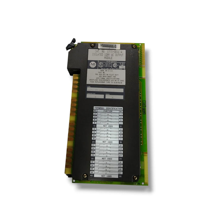 ALLEN-BRADLEY 1771-0D16 A ISOLATED 120V AC OUTPUT MODULE
