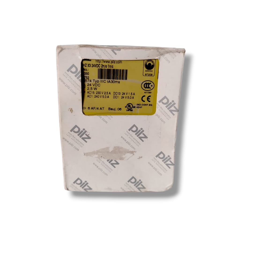 PILZ P2HZ X3 24VDC 2N/O 1N/C 774350