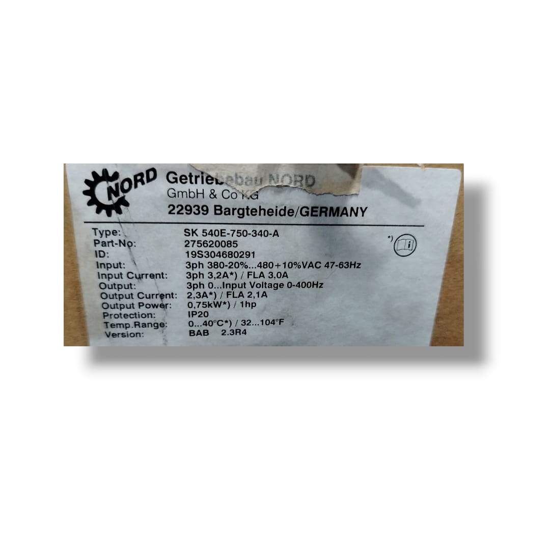 NORD SK 540E-750-340-A